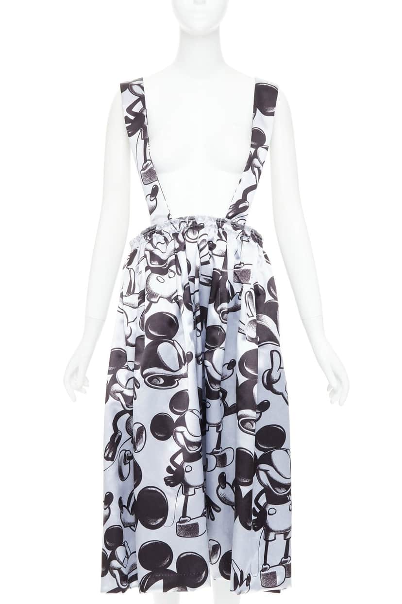 Comme Des Garcons Skirt Silver Polyester Very good condition - Front View