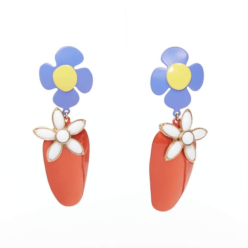 Saint Laurent 651113Y15E2 9160 Blue Plastic Never worn - Front View