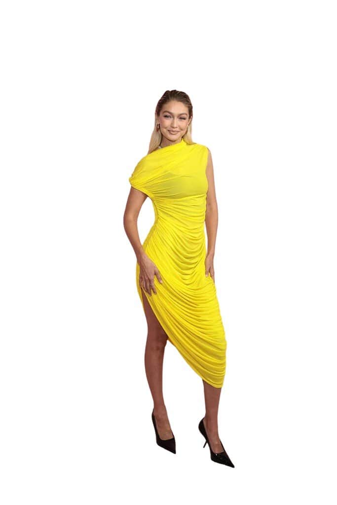 Ferragamo P00846660 Yellow Viscose Never worn, with tag - Front View