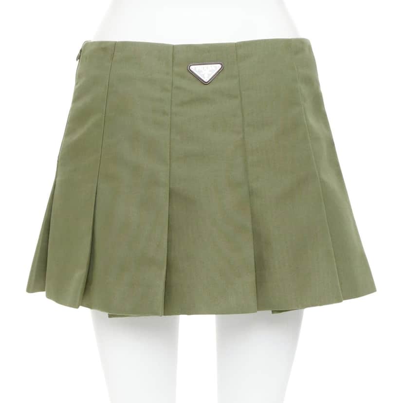 Prada Green Other Skirts Green Never worn, with tag - Front View