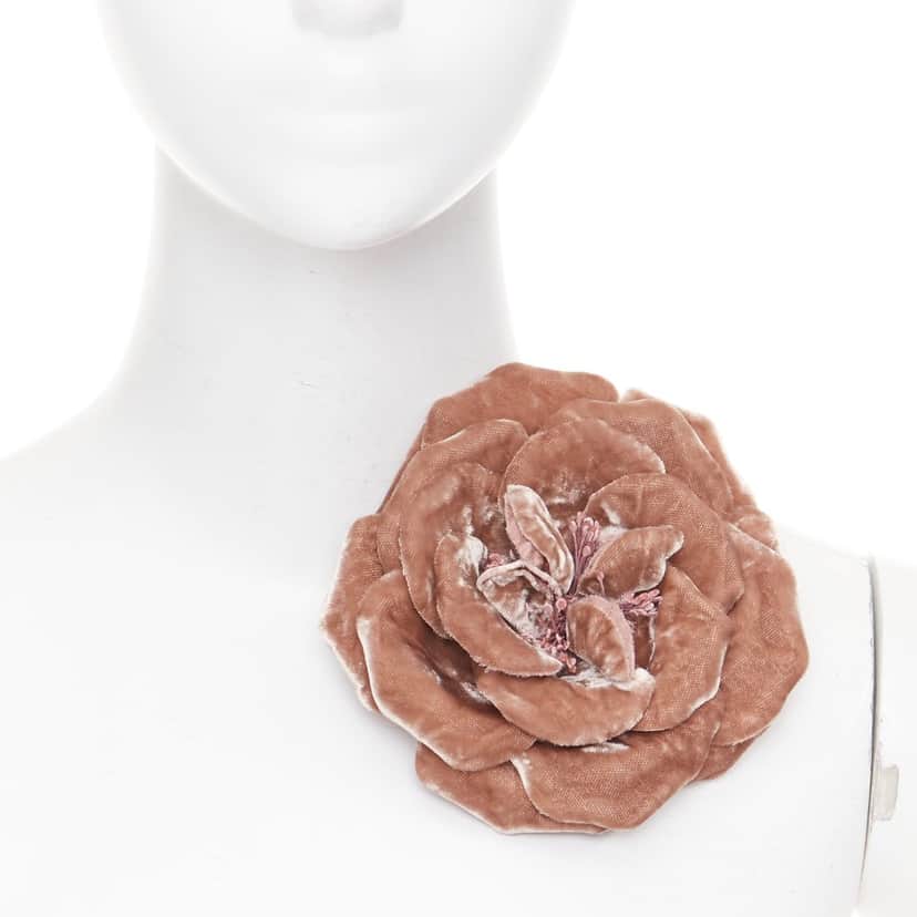 Saint Laurent Pins & brooche Pink Never worn - Front View