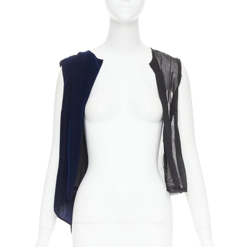 Comme Des Garcons Black Top Black Very good condition - Front View