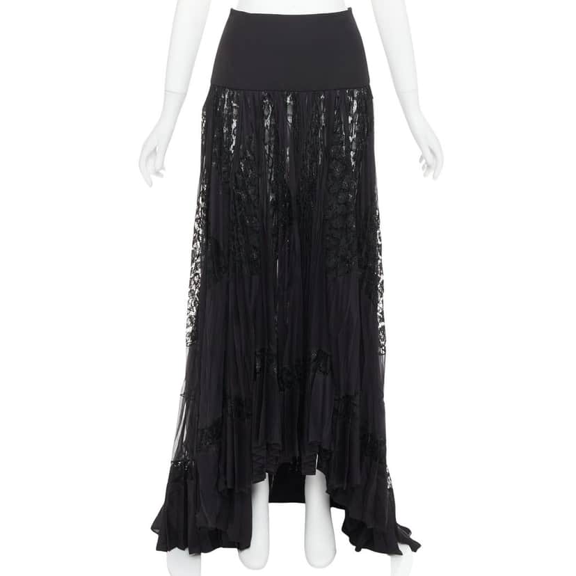 Alexandre Vauthier Skirt Black Very good condition - Front View