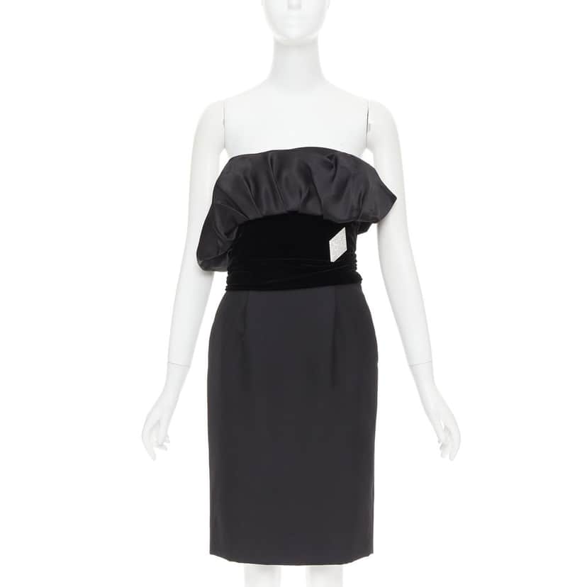 Alexandre Vauthier Dress Black Good condition - Front View