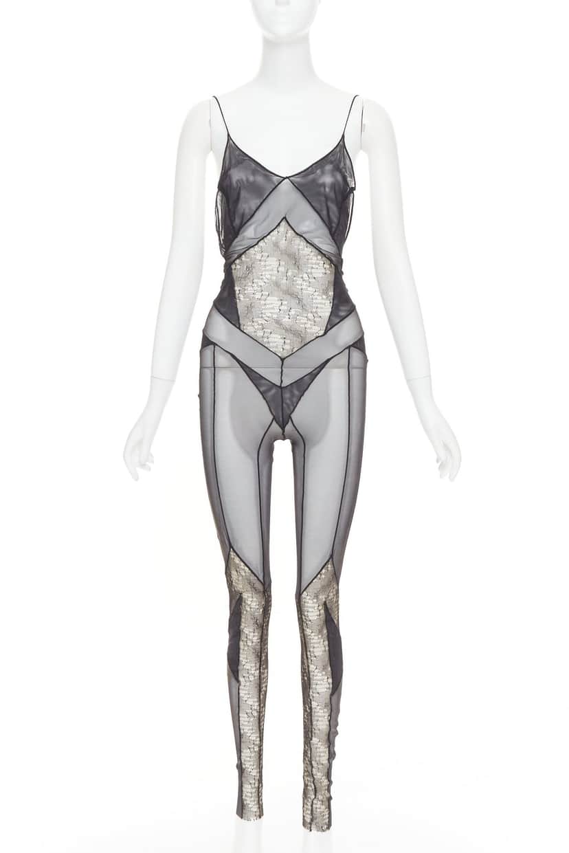 Alexandre Vauthier Jumpsuit Black Very good condition - Front View