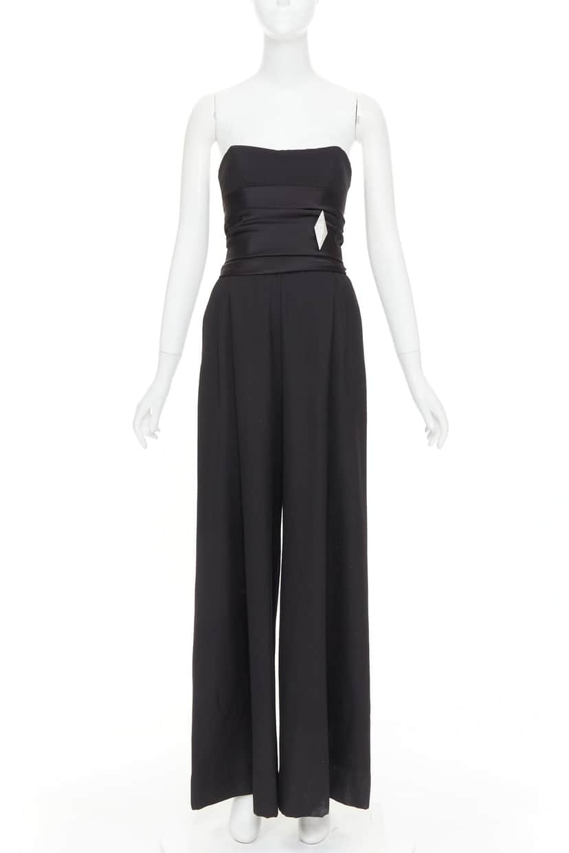 Alexandre Vauthier Jumpsuit Black Good condition - Front View