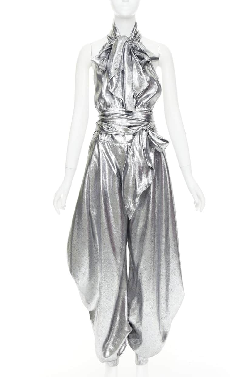 Alexandre Vauthier Jumpsuit Silver Good condition - Front View