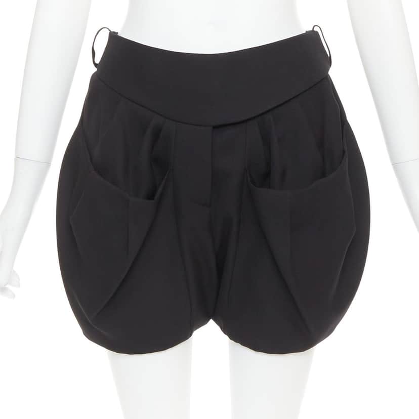 Alexandre Vauthier Shorts Black Very good condition - Front View