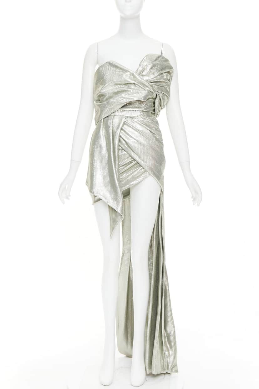 Alexandre Vauthier Dress Green Good condition - Front View