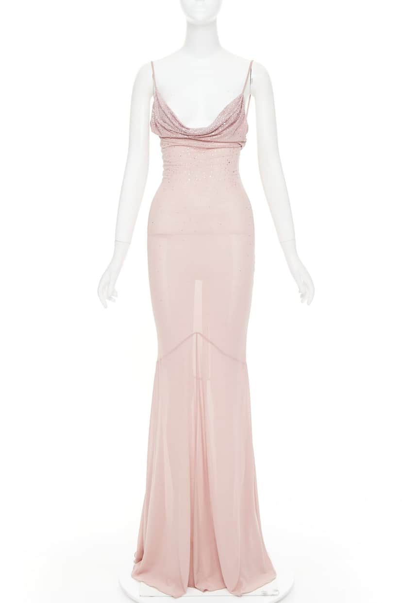Alexandre Vauthier Dress Pink Fair condition - Front View
