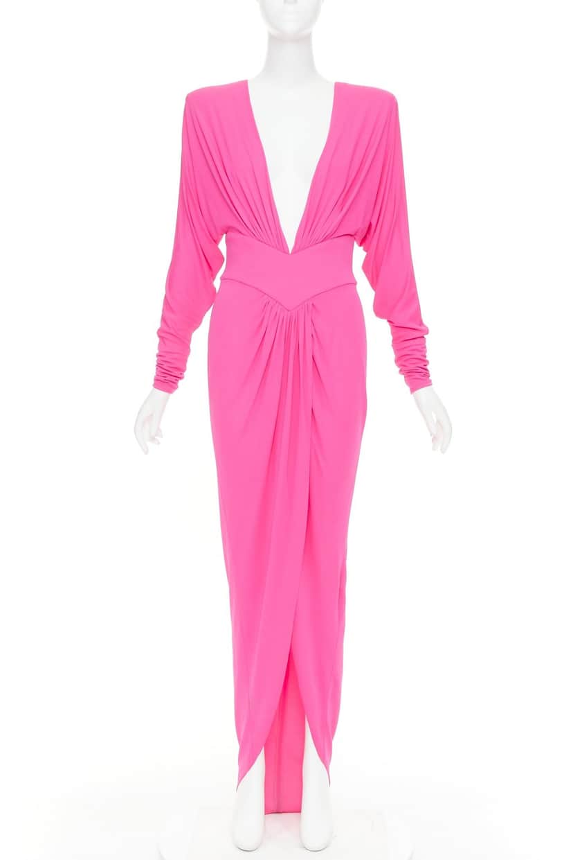 Alexandre Vauthier Dress Pink Good condition - Front View