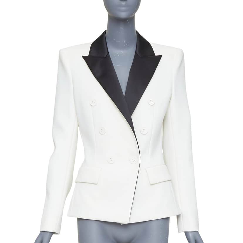 Alexandre Vauthier Jacket Ecru Fair condition - Front View