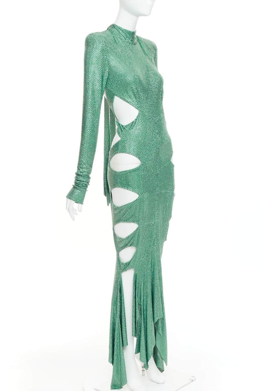 Alexandre Vauthier Dress Green Very good condition - Front View