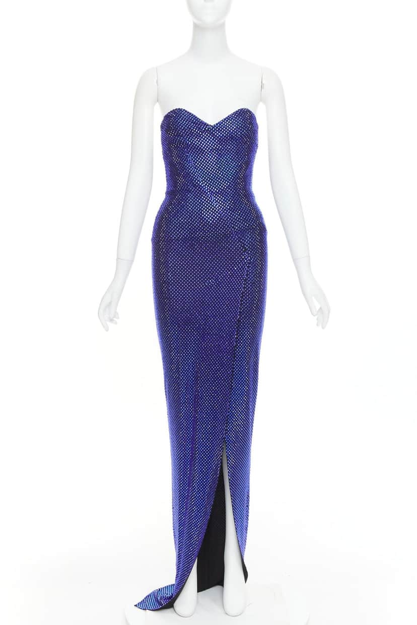 Alexandre Vauthier Dress Blue Good condition - Front View