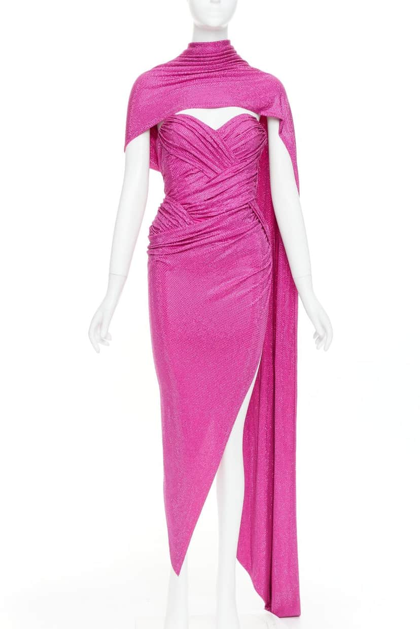 Alexandre Vauthier Natalie Ogg Pink Good condition - Front View