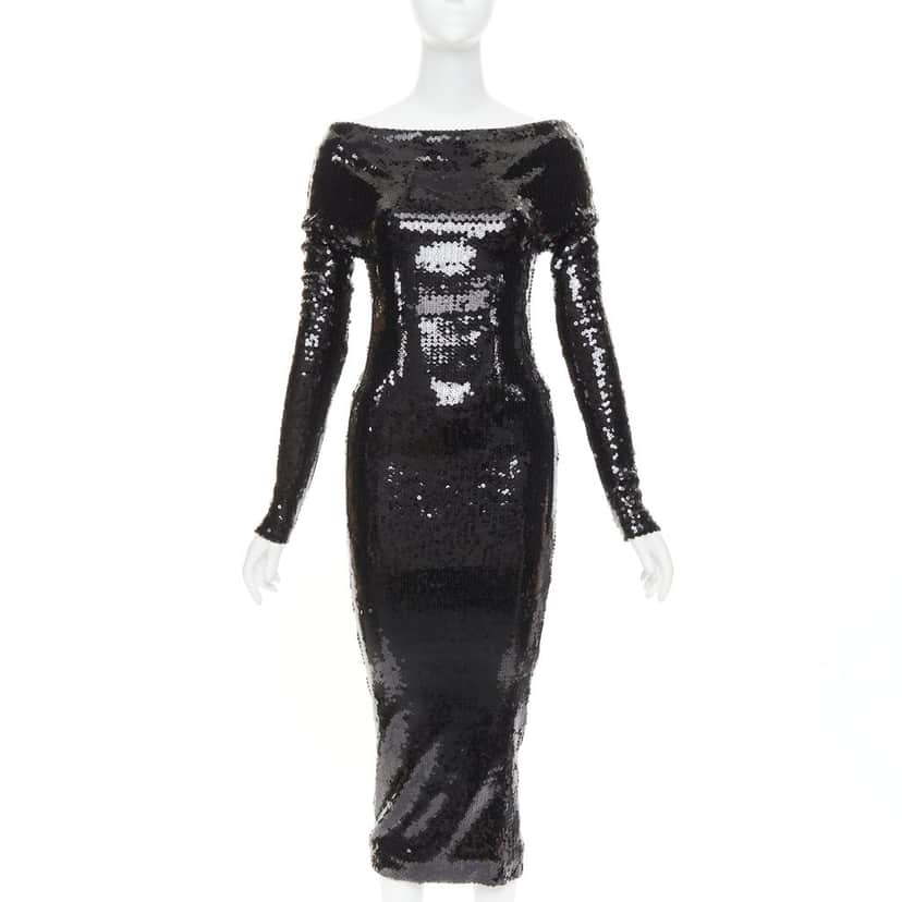 Alexandre Vauthier Dress Black Very good condition - Front View