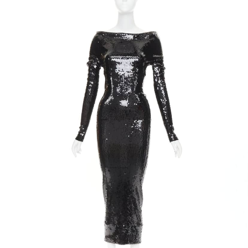 Alexandre Vauthier Dress Black Very good condition - Front View