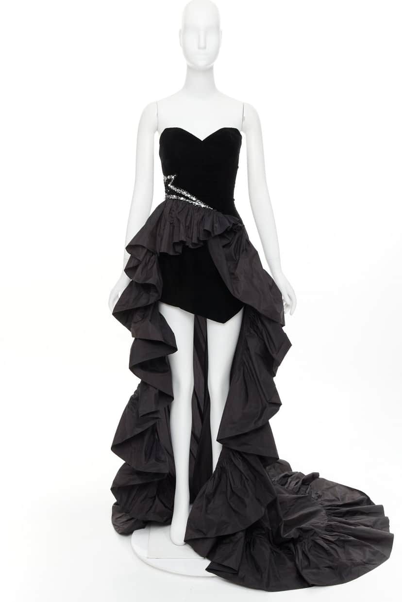 Alexandre Vauthier Dress Black Very good condition - Front View