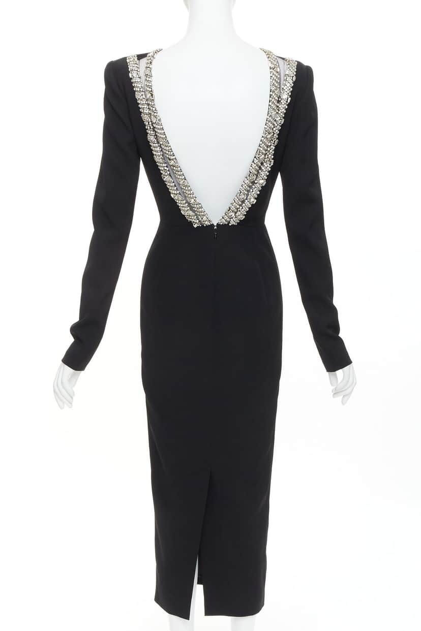 Alexandre Vauthier Dress Black Very good condition - Front View
