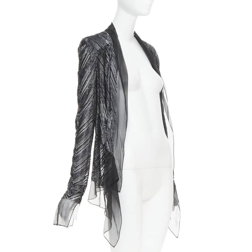 Alexandre Vauthier Jacket Black Polyester Good condition - Front View