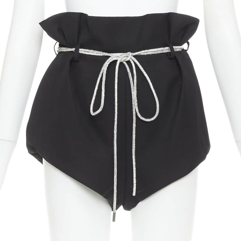 Alexandre Vauthier Shorts Black Very good condition - Front View