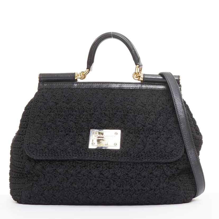 Dolce Gabbana Sicily Black Good condition - Front View