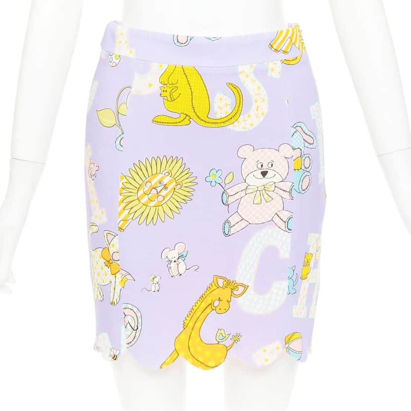 Moschino Skirt Purple Never worn, with tag - Front View