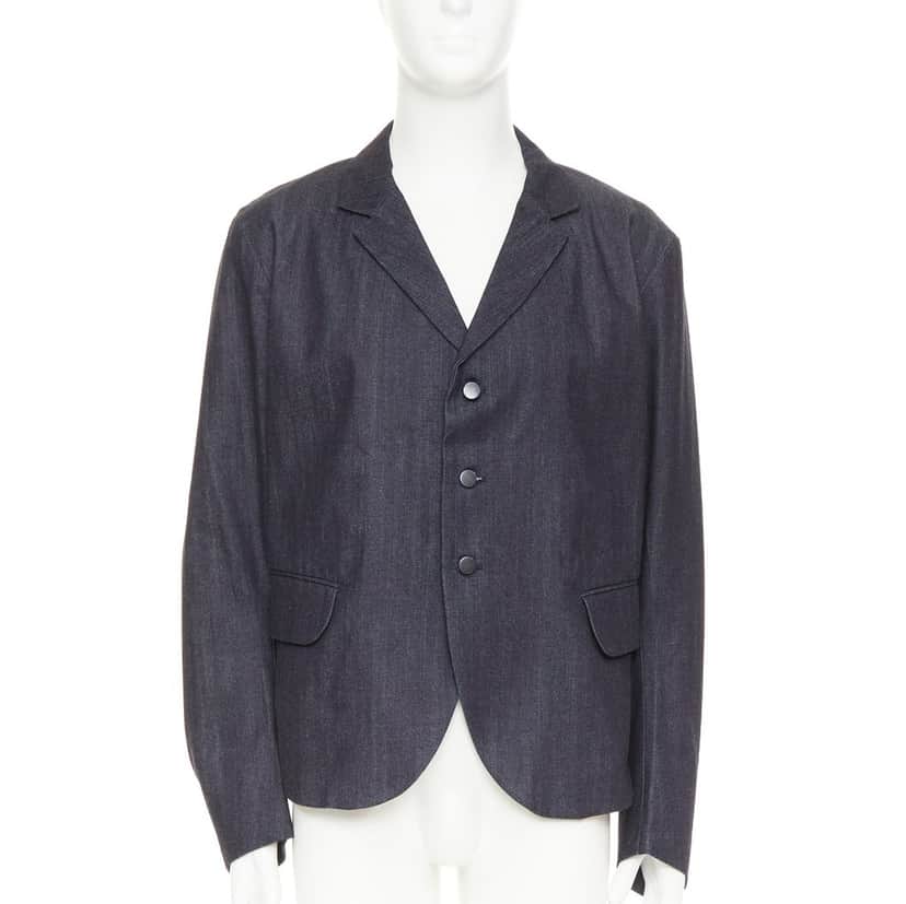 Nemeth Jacket Blue Cotton Very good condition - Front View