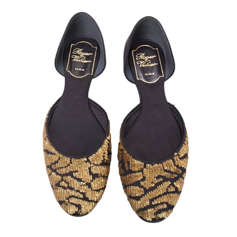 Roger Vivier Corset Obi Waist Belt Black Silk Very good condition - Front View