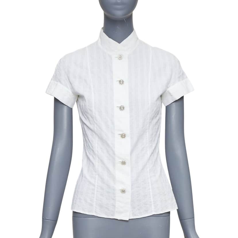 Chanel Product Ecru Cotton Fair condition - Front View