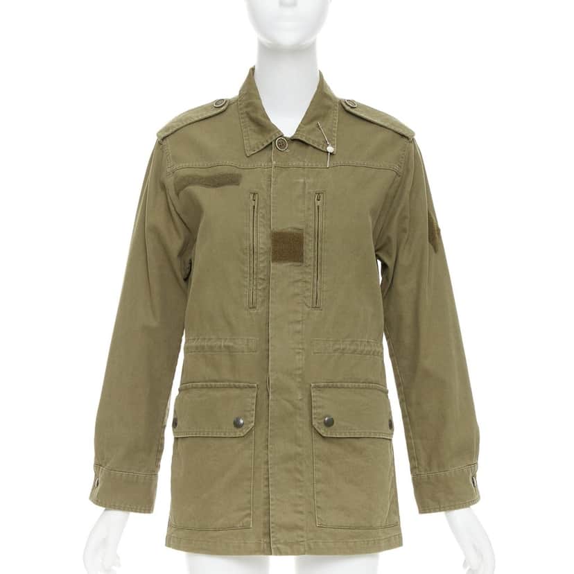 Saint Laurent Product Green Cotton Very good condition - Front View