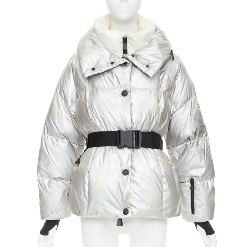 Moncler Ollignan Silver Fair condition - Front View
