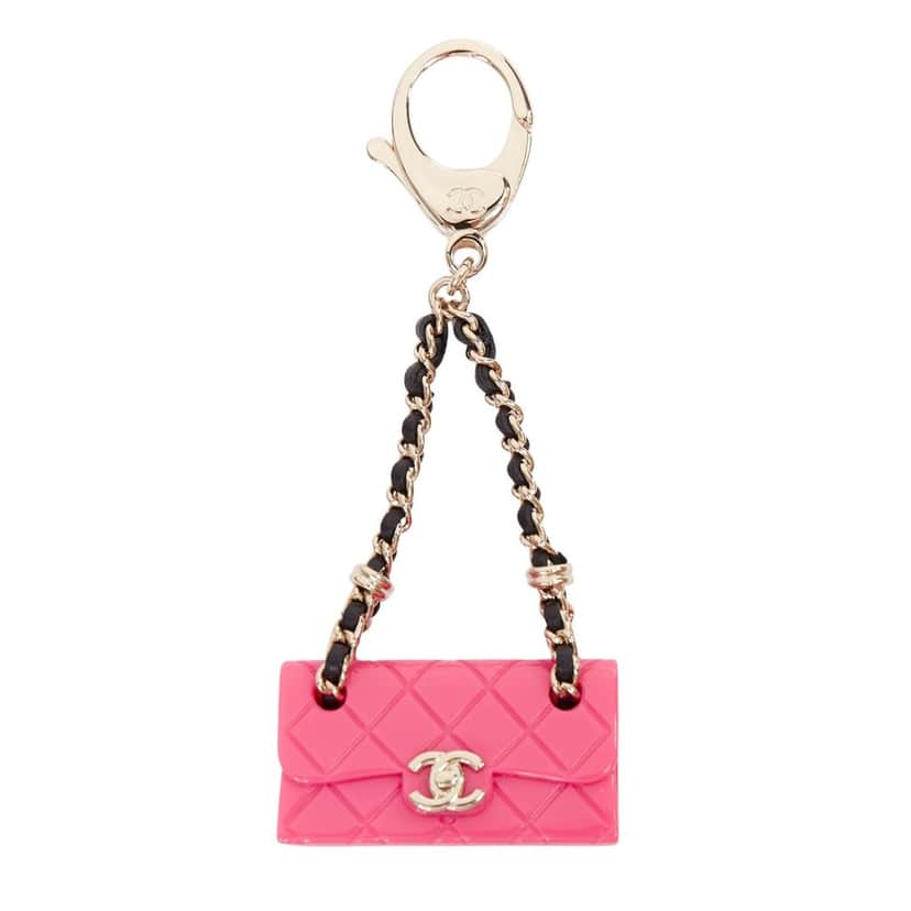 Chanel Icon Pink Plastic Very good condition - Front View