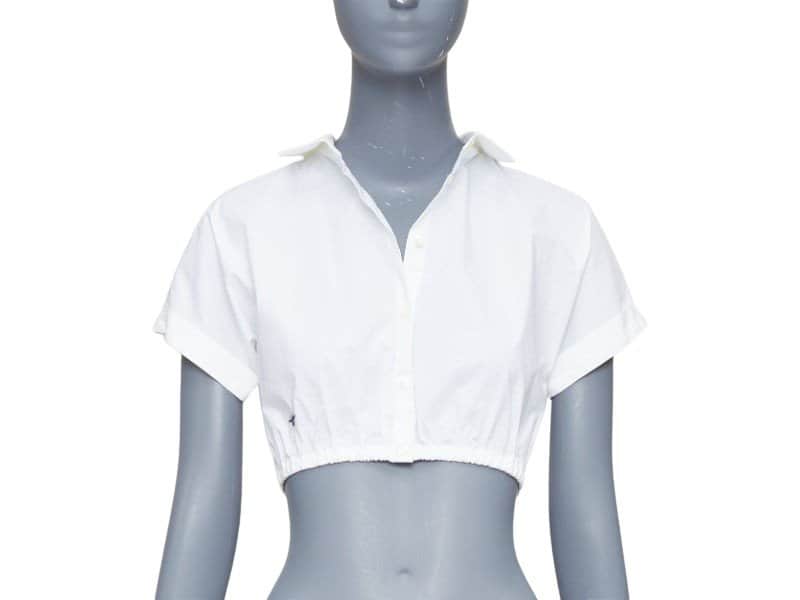 Dior Product White Cotton Very good condition - Front View