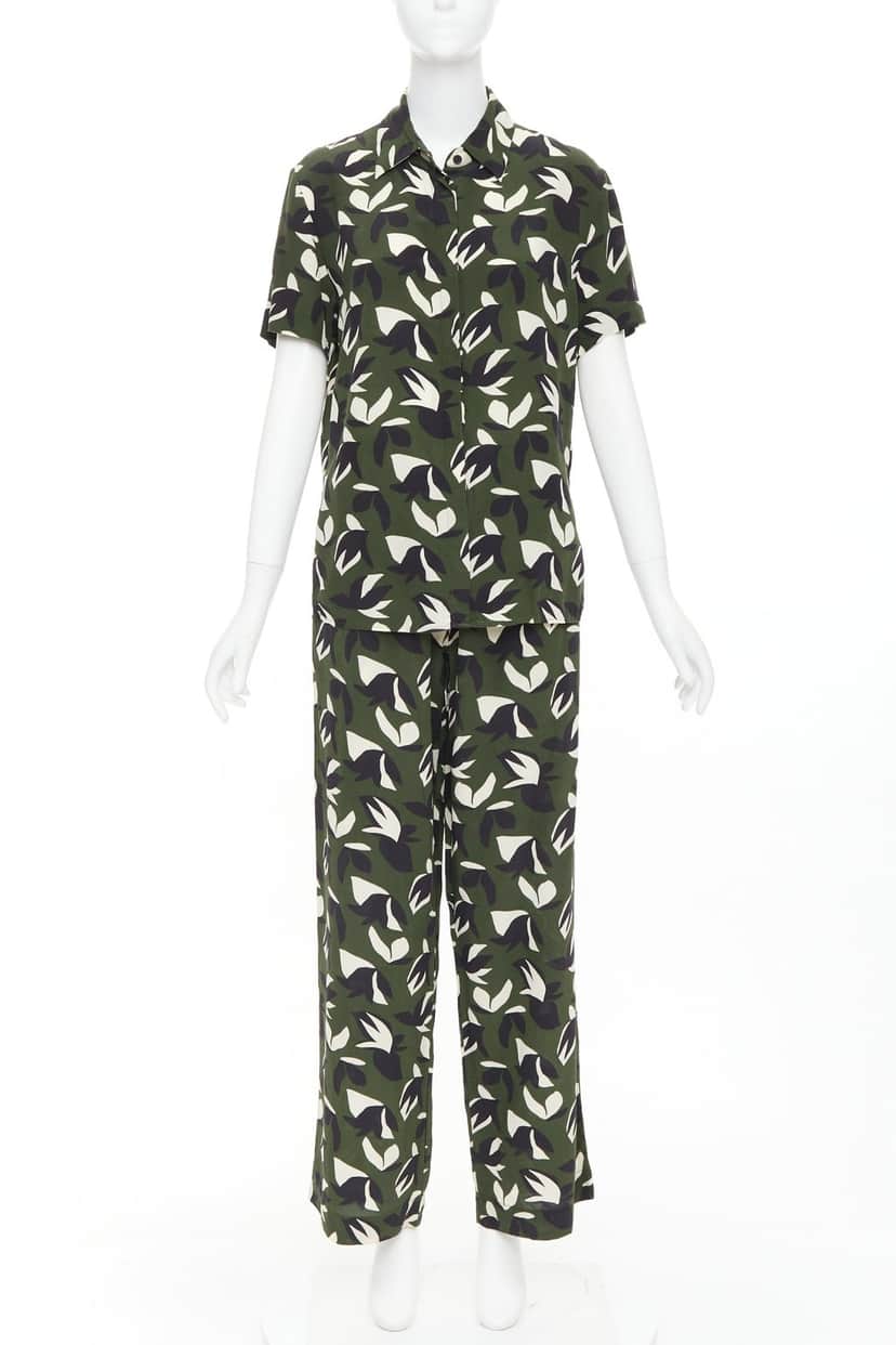 Matteau Product Green Silk Very good condition - Front View