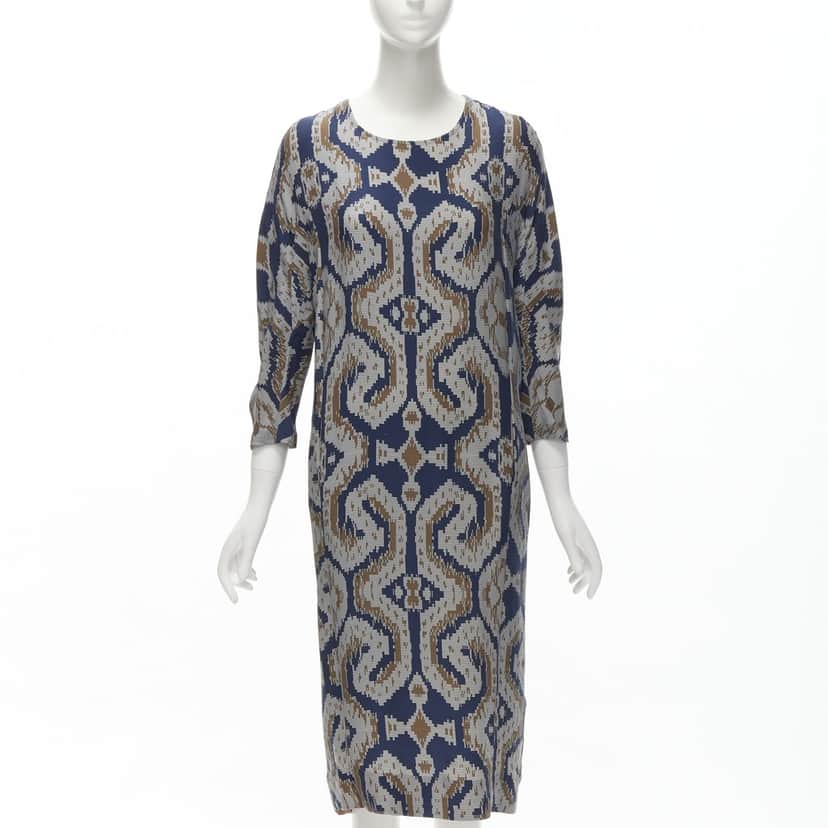BY MALENE BIRGER Ethnic Midi Dress MultiColor Viscose Never worn - Front View