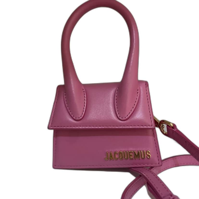 Jacquemus Le Chiquito Pink Leather Very good condition - Front View