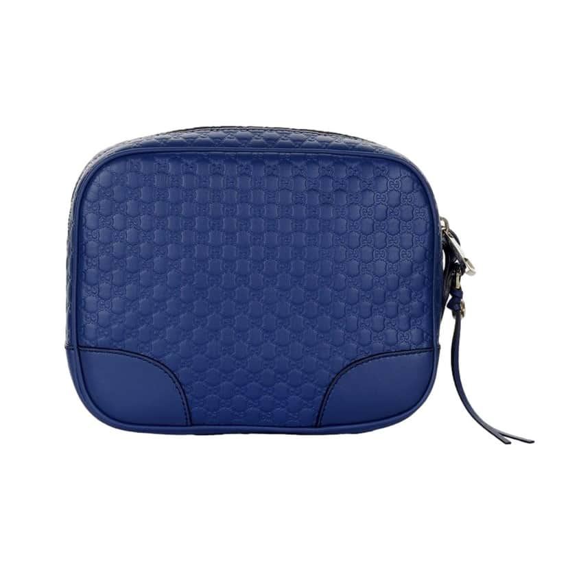 Gucci Gucci Bree Microguccissima Leather Crossbody Bag Caspian Blue Blue Leather Never worn - Front View