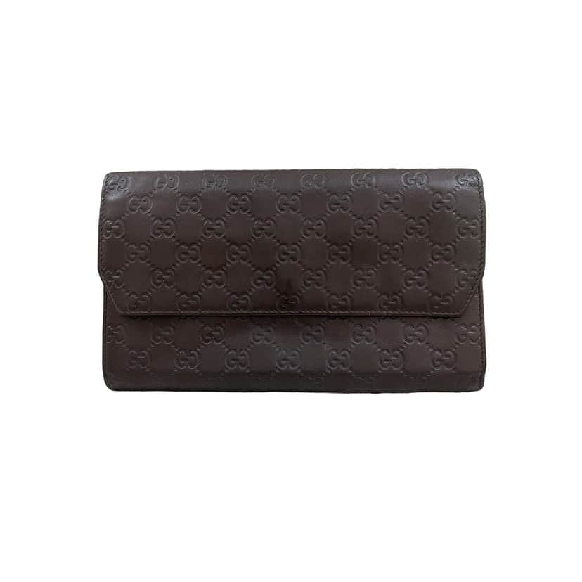 Gucci Guccissima Leather Clutch Bag