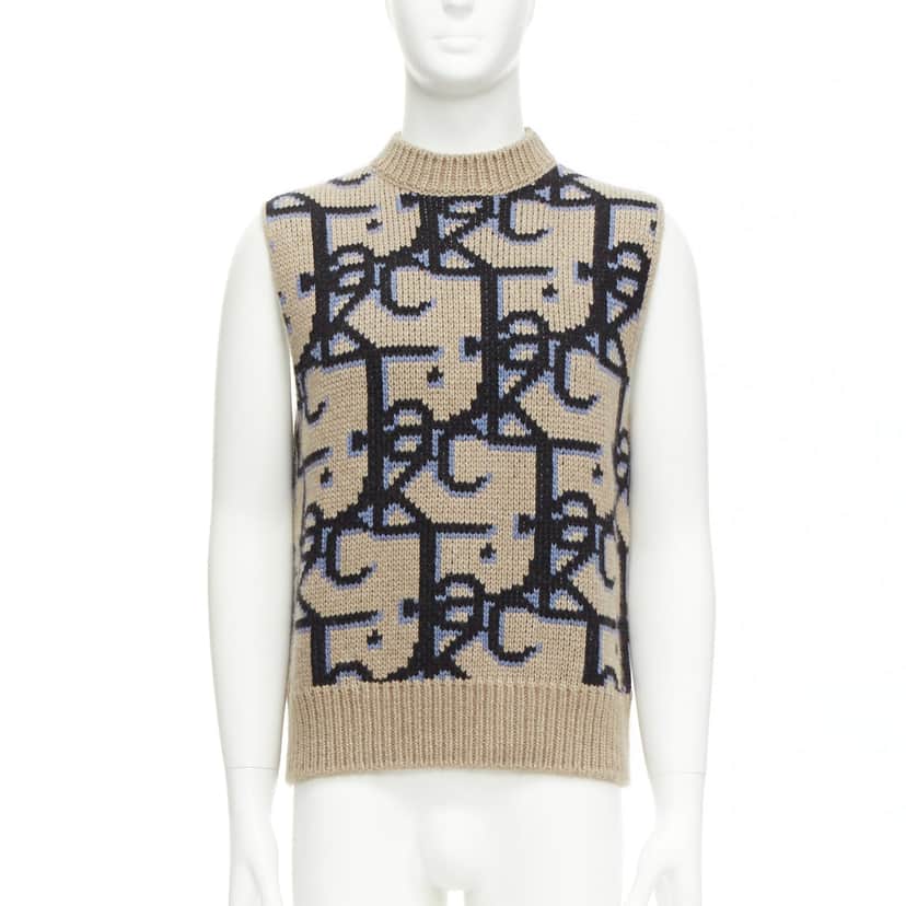 Dior Cactus Jack Beige Cashmere Never worn - Front View