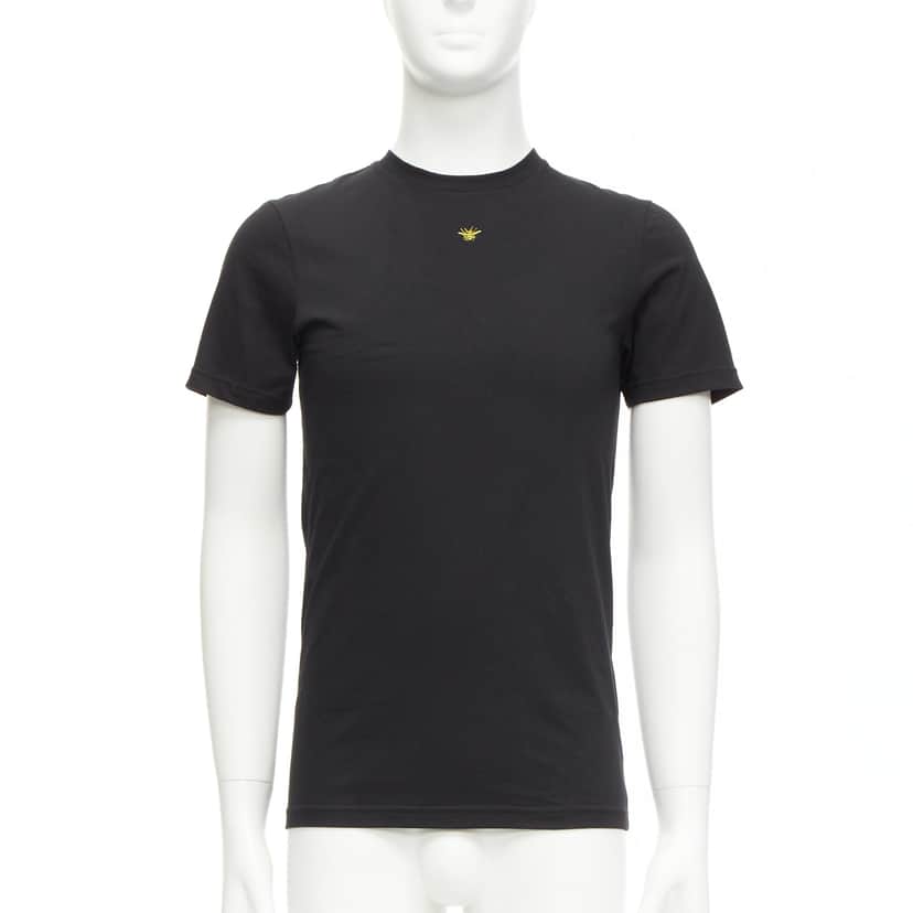 Dior Bee Embroidered Shirt Black Cotton Never worn - Front View