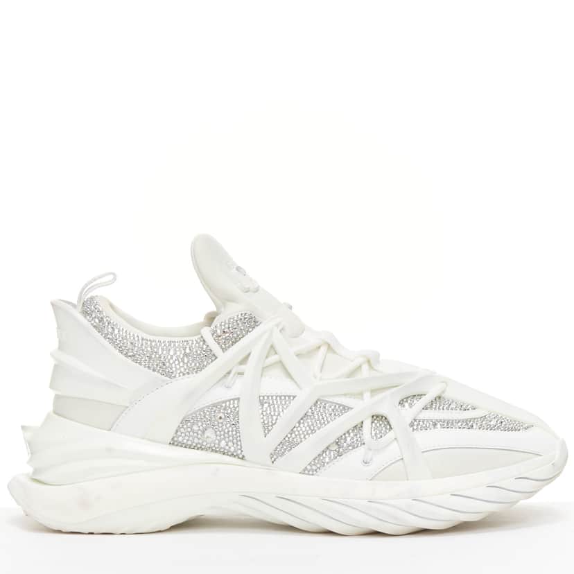 Jimmy Choo Cosmos White Leather Fair condition - Front View