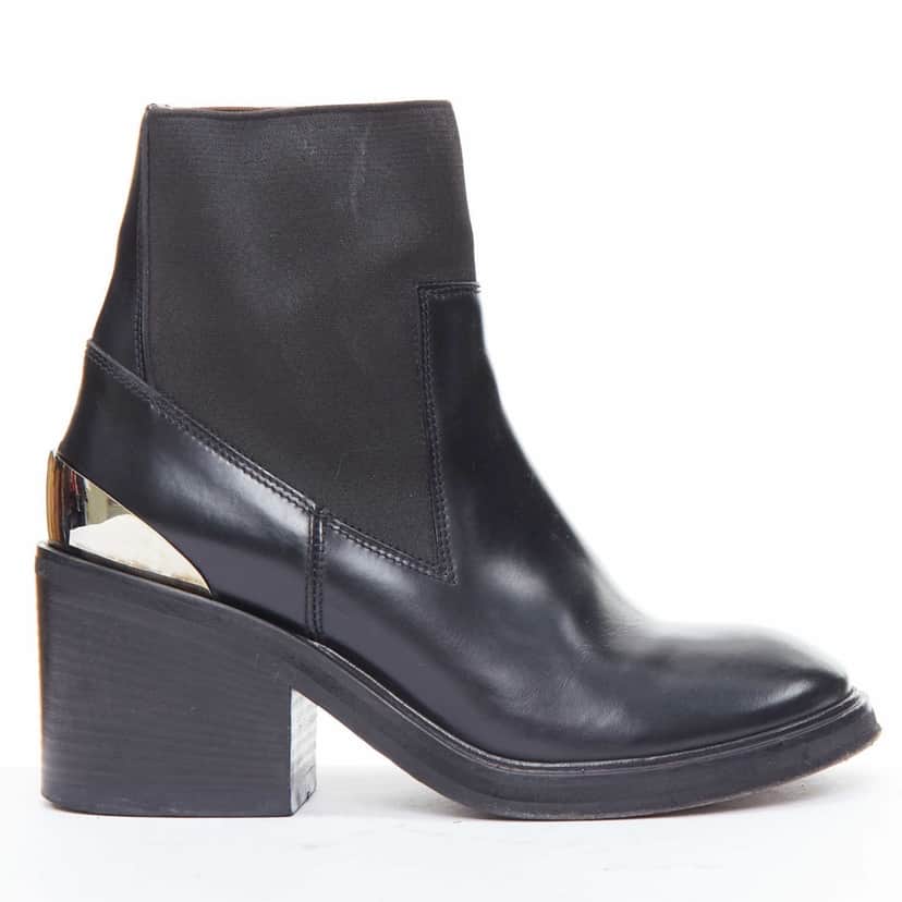 Acne Studios Dion Black Leather Fair condition - Front View