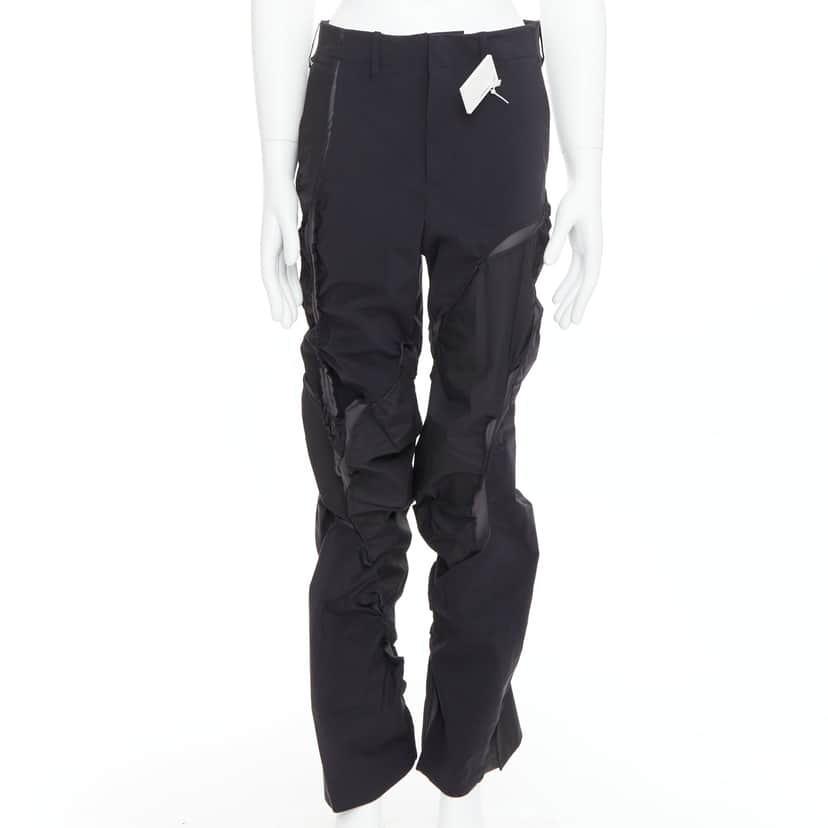Post Archive Faction Deconstructed Pants Black Never worn, with tag - Front View