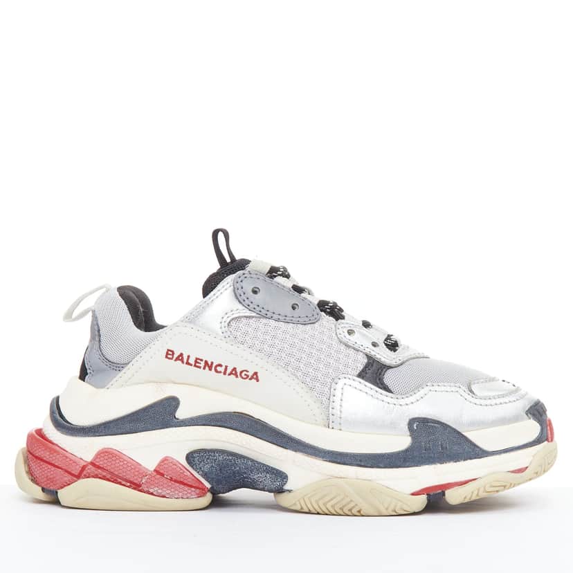 Balenciaga Triple S MultiColor Leather Good condition - Front View