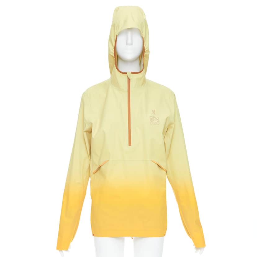 Loewe Yellow Gradient Anorak Yellow Polyester Very good condition - Front View