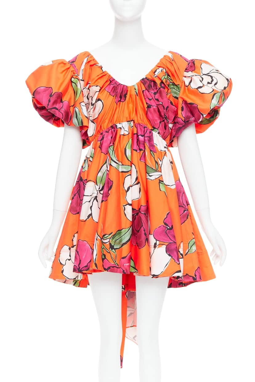 Aje Gretta Red Cotton Never worn, with tag - Front View