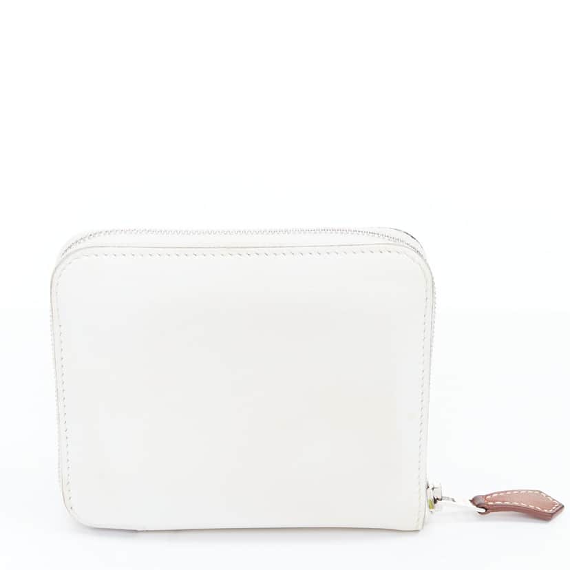 Hermès Silk'in Ecru Leather Fair condition - Front View