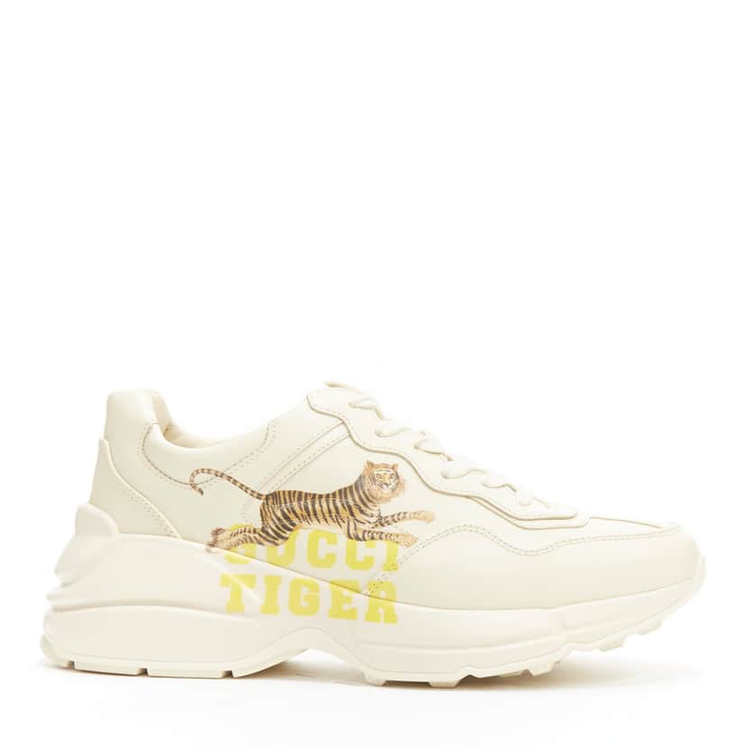 Gucci Rhyton Beige Leather Very good condition - Front View