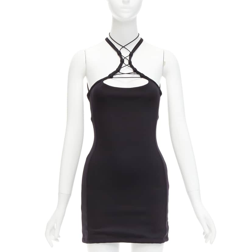 Monse Sportif Halter Dress Black Never worn, with tag - Front View